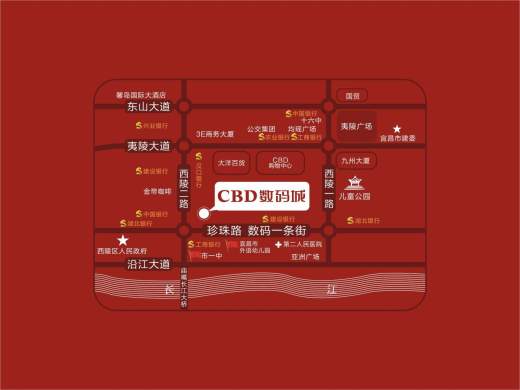 cbd数码城位置图